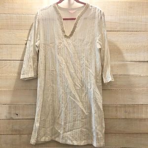 Lilly Pulitzer White Swim Cover